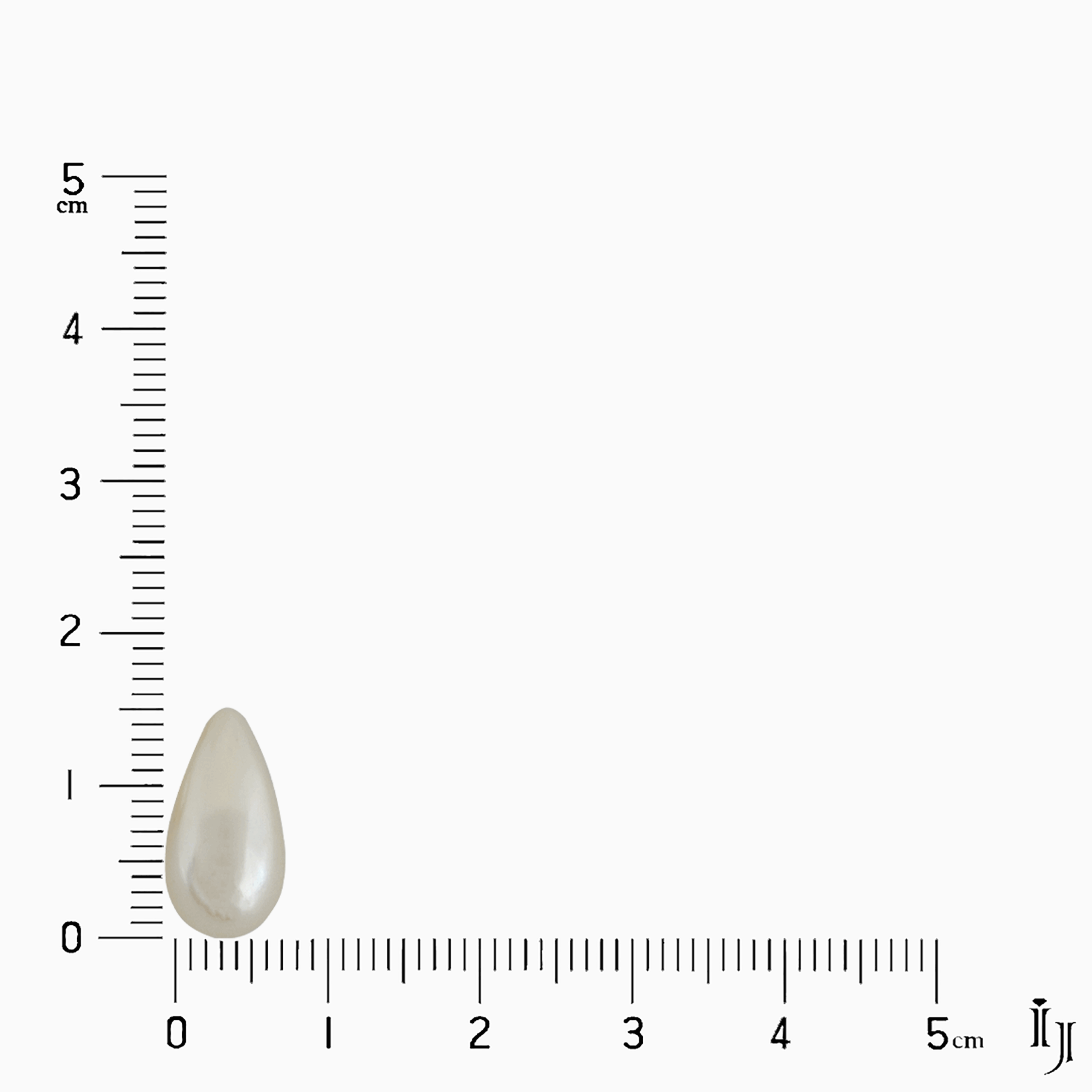 Brinco gota perolado, Banhado á Ouro 18k - Image 2