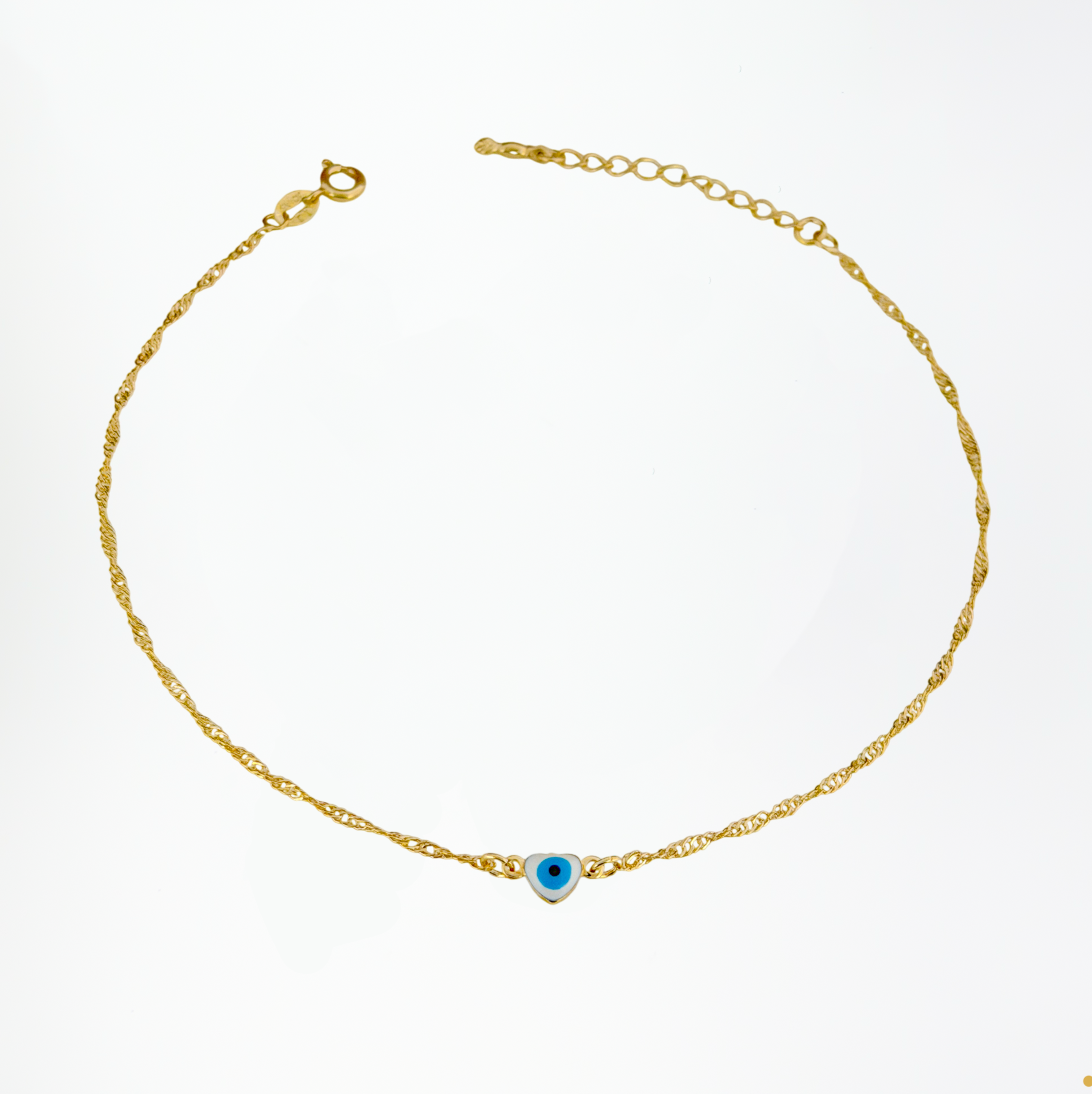 Tornozeleira, Banhada em Ouro 18k